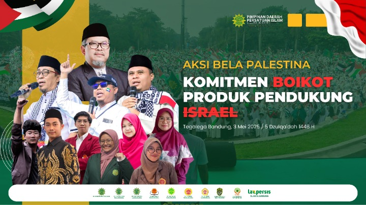 Aksi Bela Palestina, Persatuan Islam Kabupaten Pacitan Mengajak Turun Aksi